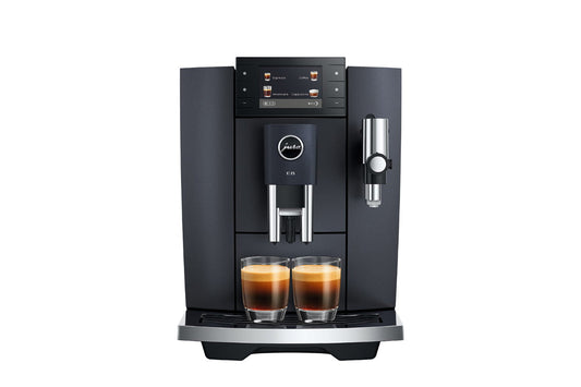 JURA E8 Coffee Machine | Bean to Cup | Cosmic Black